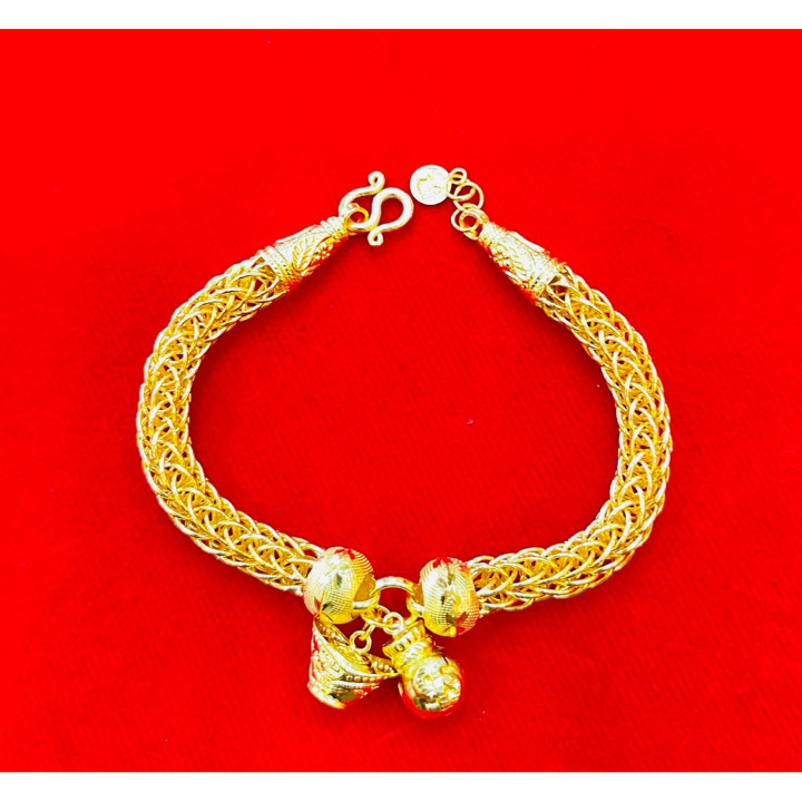 Genuine Gold 2-Salung Bracelet (7.5 Grams)