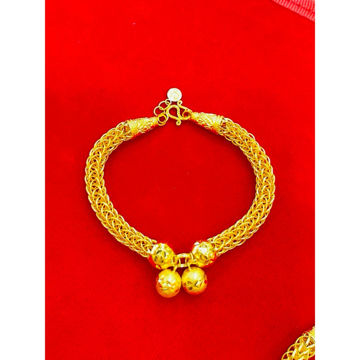 Genuine Gold 2-Salung Bracelet (7.5 Grams)