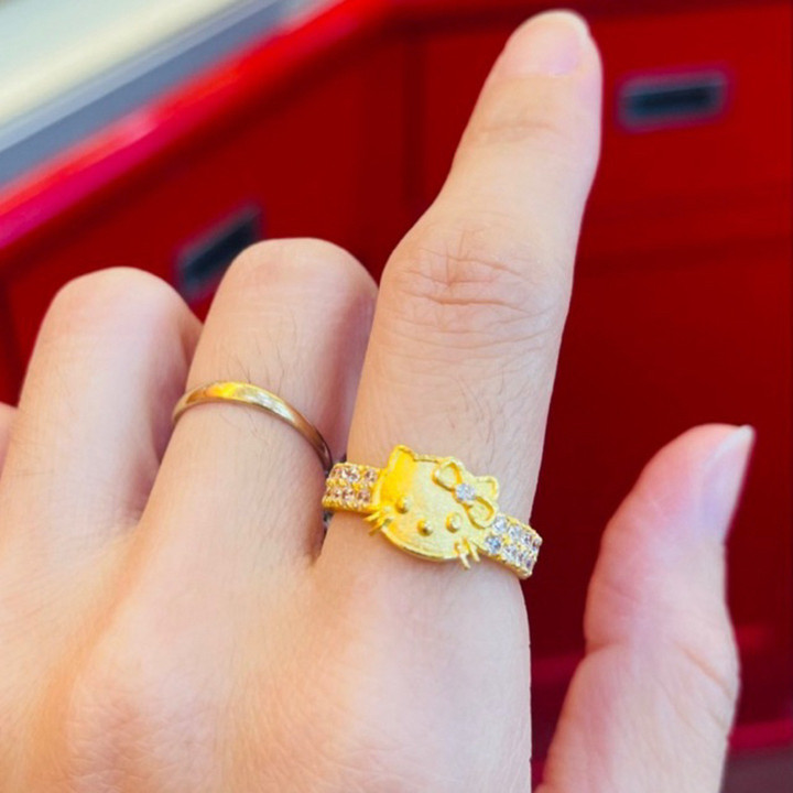 正品 14k 金 Salung 戒指 - KMDGold 保修