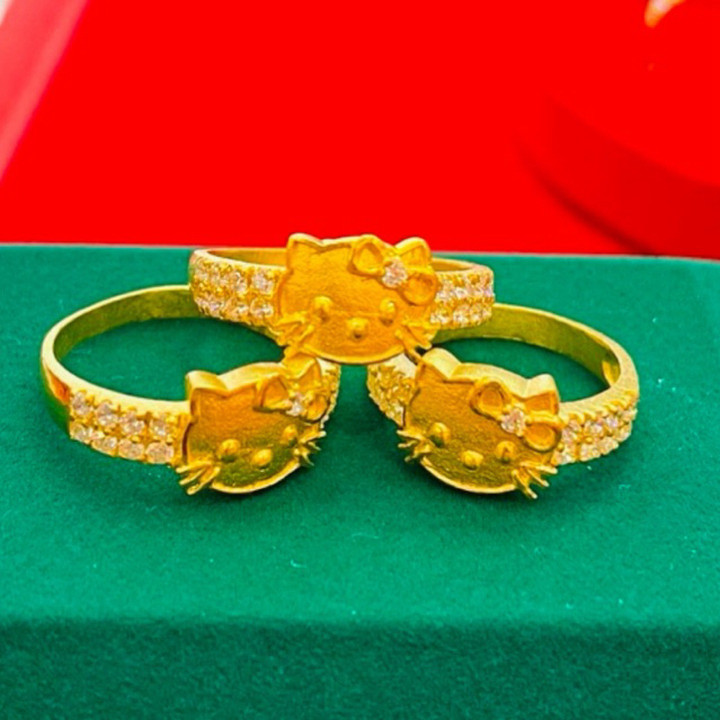 正品 14k 金 Salung 戒指 - KMDGold 保修