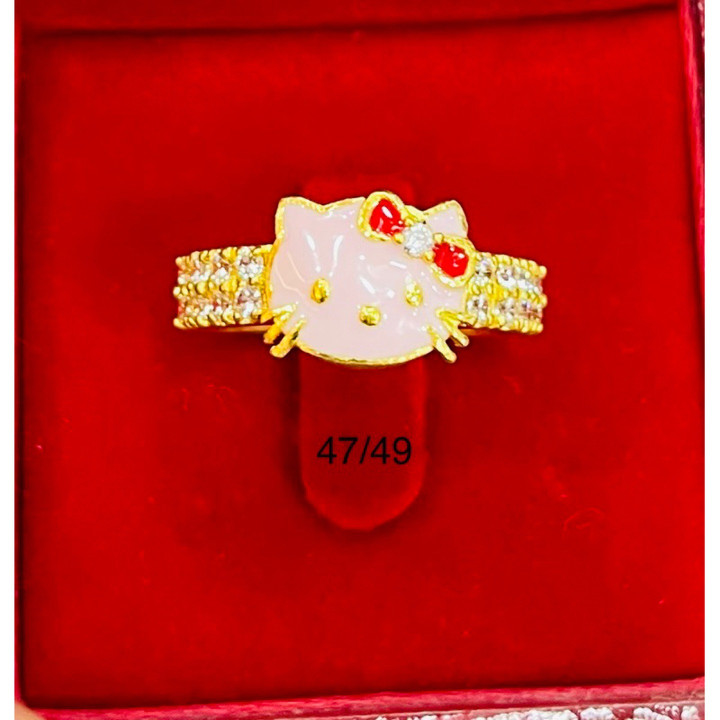 正品 14k 金 Salung 戒指 - KMDGold 保修