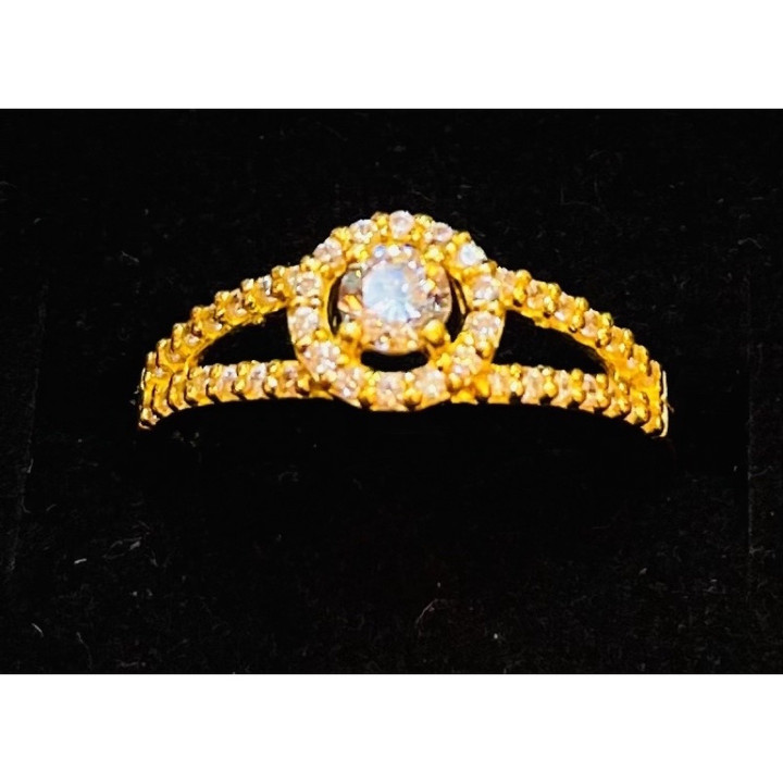 正品 14k 金 Salung 戒指 - KMDGold 保修