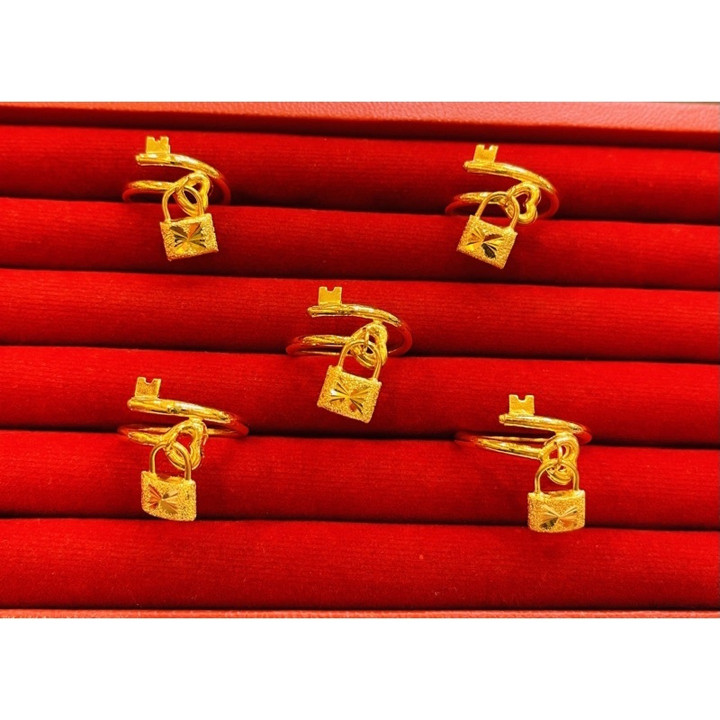 正品24K金戒指 | KMDGold 时尚设计