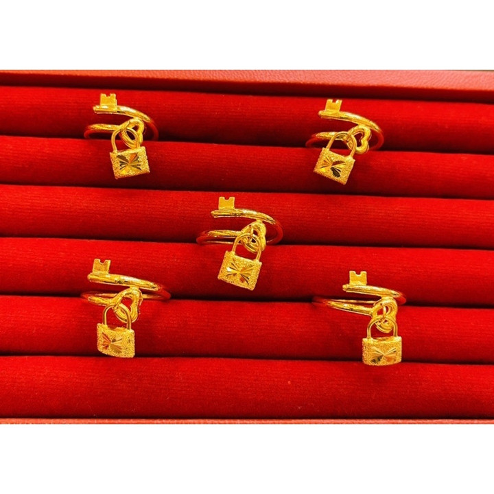 正品24K金戒指 | KMDGold 时尚设计