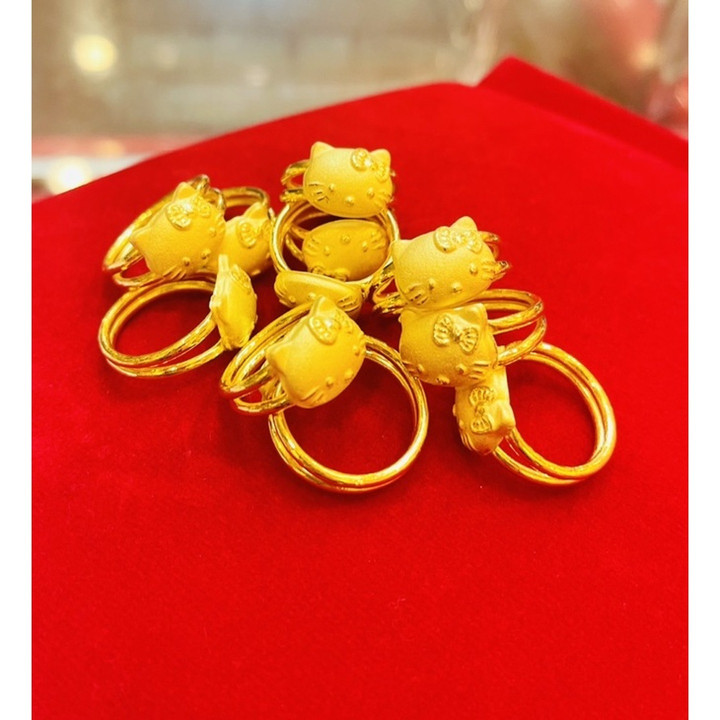 خاتم من الذهب الخالص عيار 96.5% - KMDGold | تصميم عصري