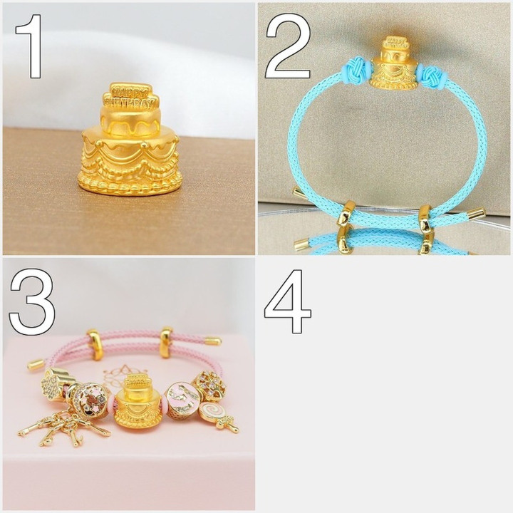 奢华黄金蛋糕：可食用24K纯金甜点