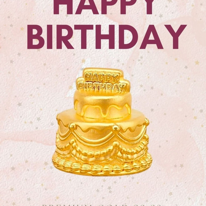 奢华黄金蛋糕：可食用24K纯金甜点