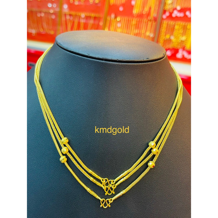 KMDGold 出品的正品 14k 金 Salung 项链