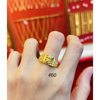 纯金龙头戒指 | KMDGold 96.5%