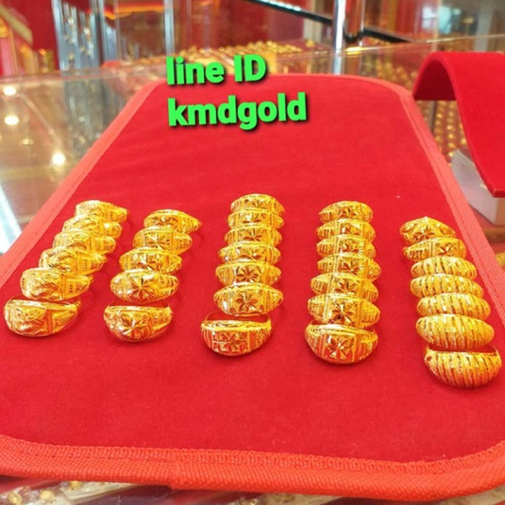 96.5%纯金戒指 | KMDGold镂空设计