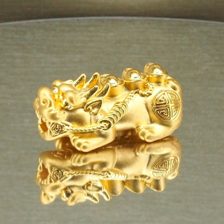 金貔貅护身符：特大号，99.9%纯金