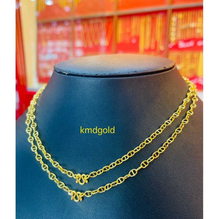 KMDGold 出品的正品 22K 金项链