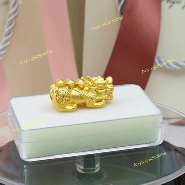 金貔貅护身符：特大号，99.9%纯金