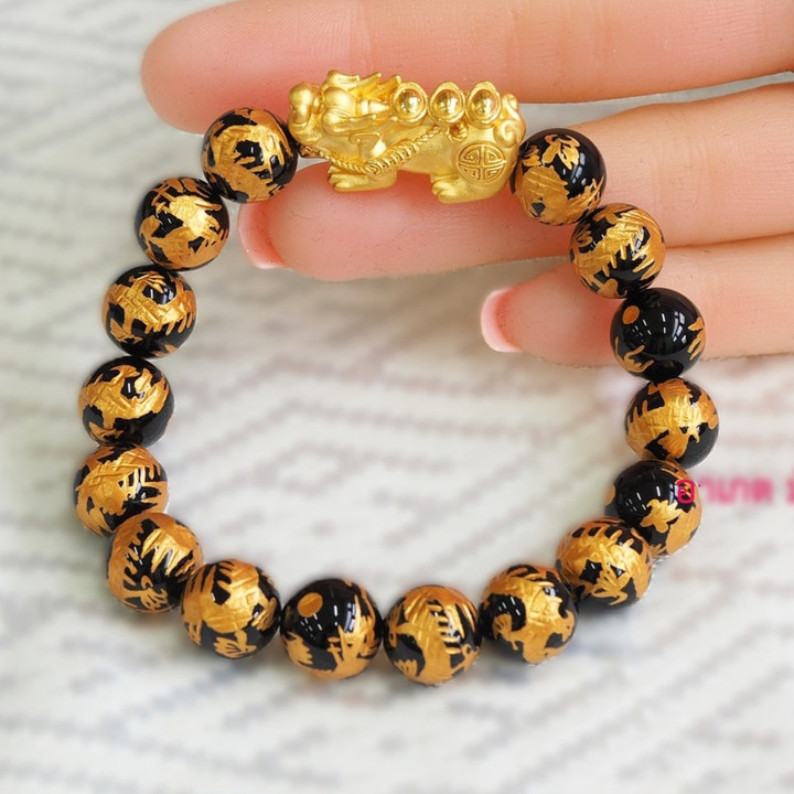 金貔貅护身符：特大号，99.9%纯金