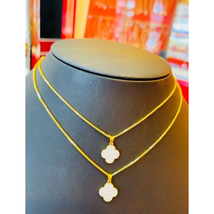 KMDGold 出品的真金 2-Saluang 项链