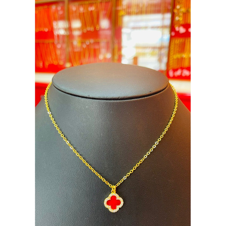 KMDGold 出品的真金 2-Saluang 项链