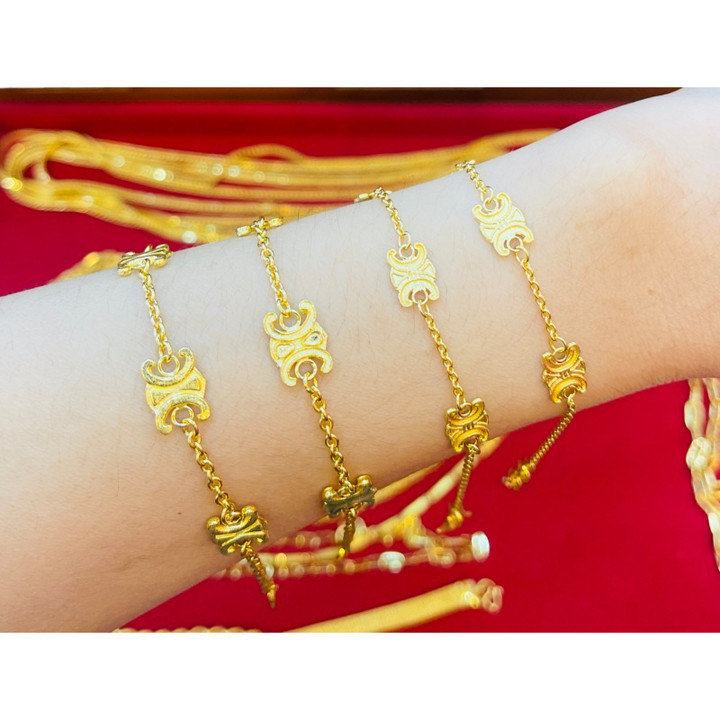 Genuine Gold 2-Salung Bracelet | KMDGold