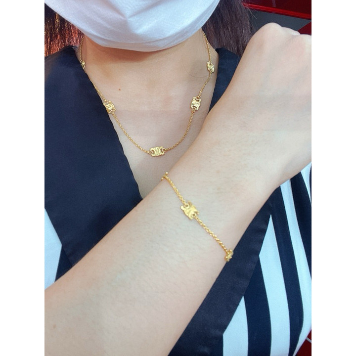 Genuine Gold 2-Salung Bracelet | KMDGold
