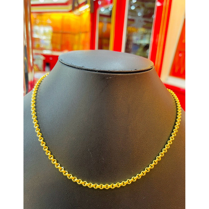 正品96.5%黄金项链 - KMDGold，2条