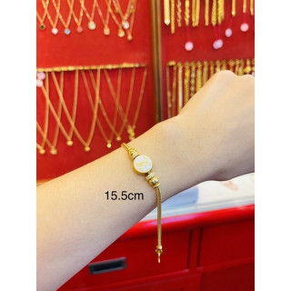 24k Real Gold Saluang Fashion Bracelet by KMDGold