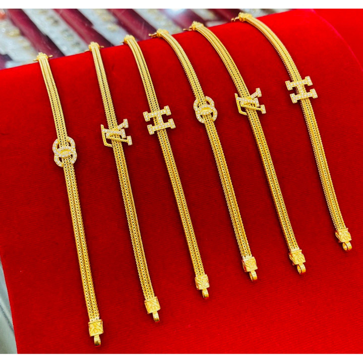 Genuine 2-Salung Gold Bracelet by KMDGOLD