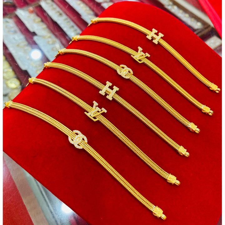 Genuine 2-Salung Gold Bracelet by KMDGOLD