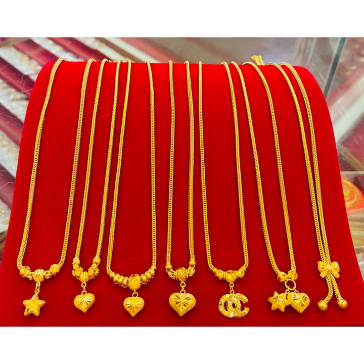 Benz Chain Design Gold Necklace | KMDGold | 2-Salung