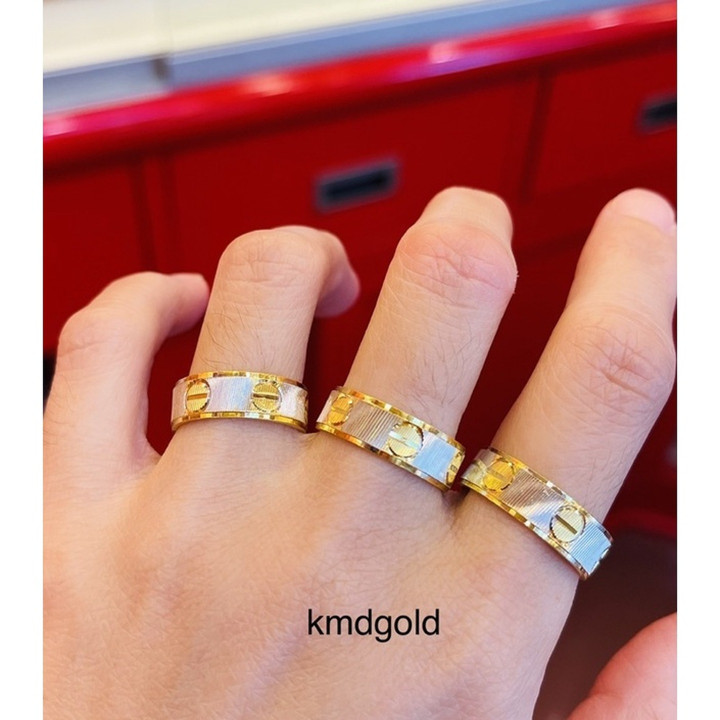 96.5%纯金戒指（7.5克）- KMDGold