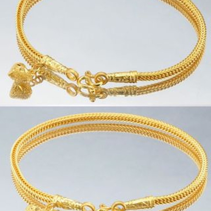 Pure Gold Bracelet | 1-Salung (96.5%) | Luxurious Style