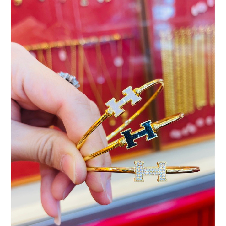 纯金双色手镯 | KMDGOLD | 含保修卡