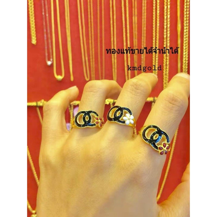 KMDGold 出品的正品 14k 金时尚戒指