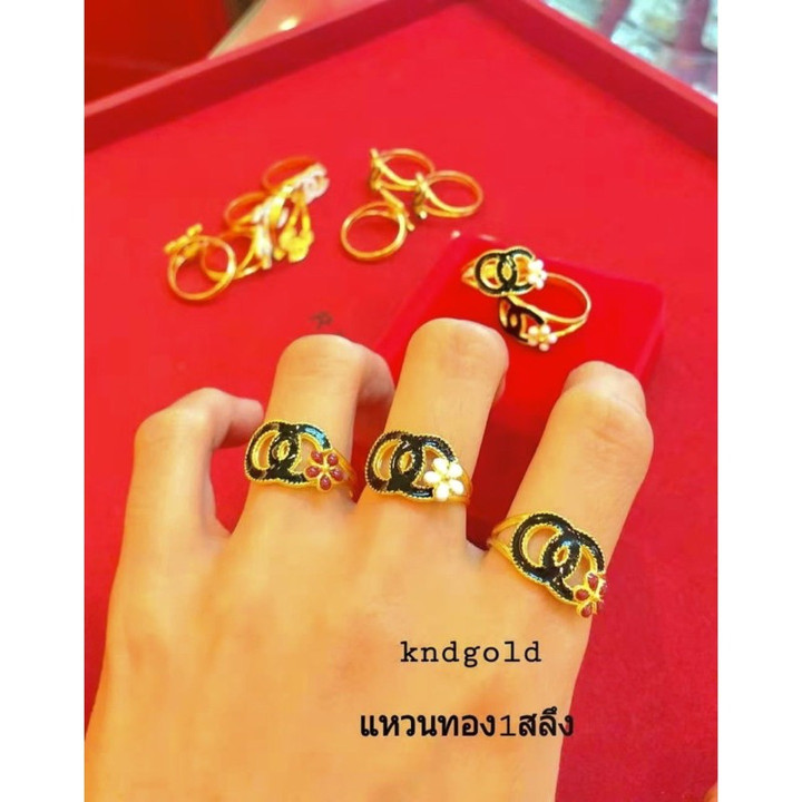 KMDGold 出品的正品 14k 金时尚戒指