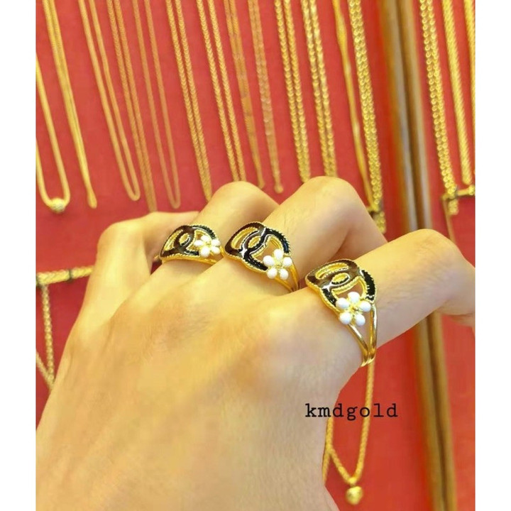 KMDGold 出品的正品 14k 金时尚戒指