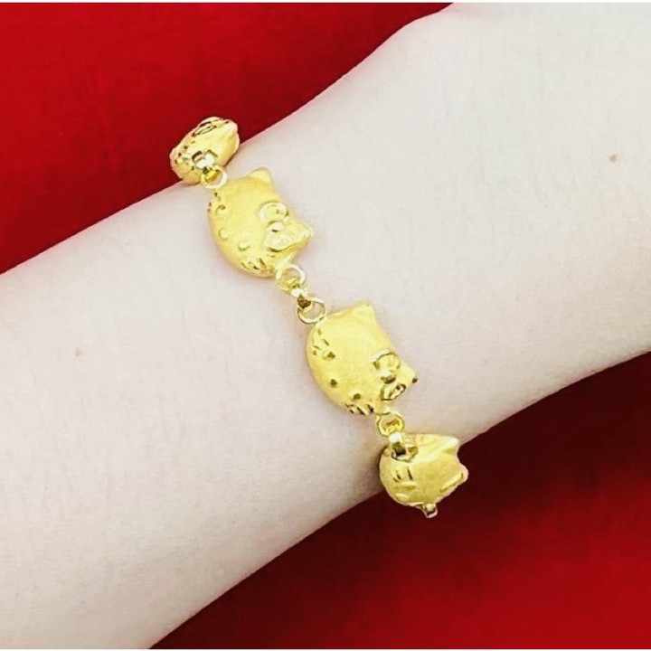 1 Baht Gold Bracelet | KMDGold Genuine Gold Jewelry