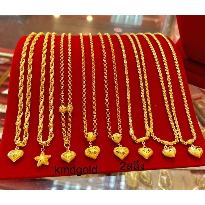 Collier en or pur à 96,5 % | Pendentif design tendance