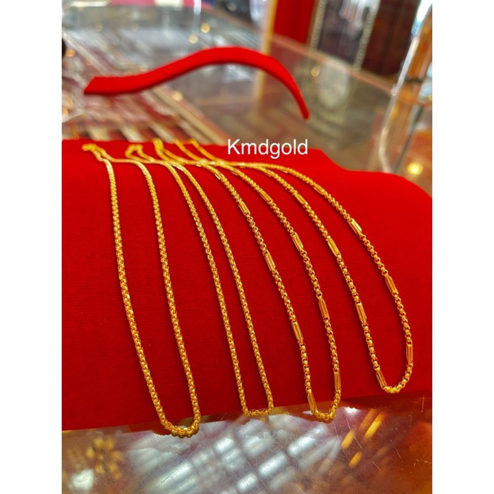 14k Solid Gold 2-Salung Necklace | KMDGold