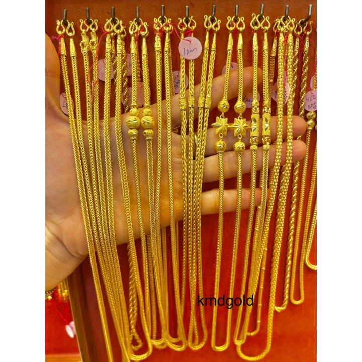 1-Baht Authentic Gold Necklace by KMDGold