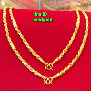 正品1泰铢金项链 - KMDGold