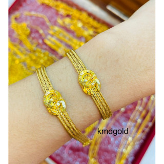 Pure Gold Bracelet (2 Salung, KMDGold)