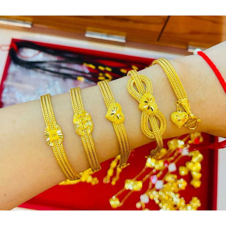 Pure Gold Bracelet (2 Salung, KMDGold)