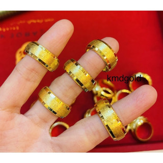 KMDGold出品的10K金双排扣戒指 - 含保修