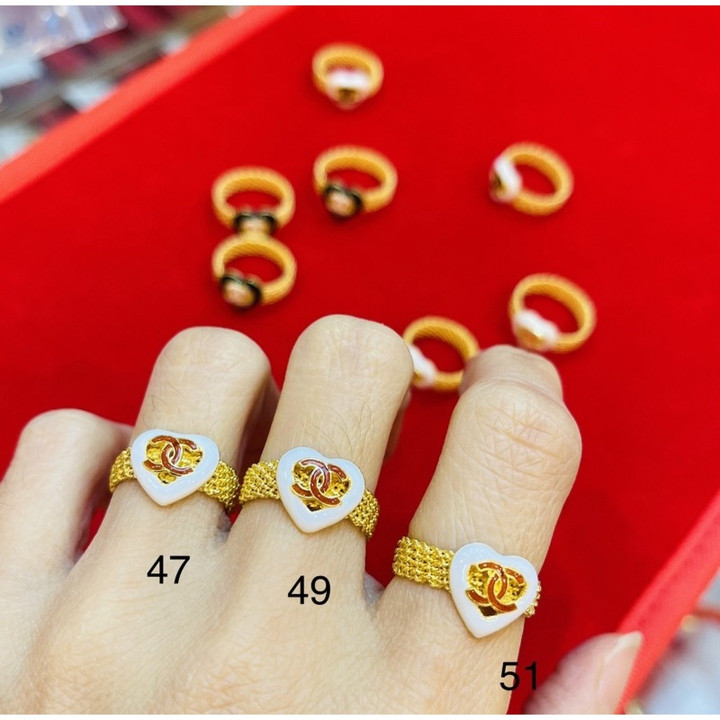 编织款96.5%纯金戒指 | KMDGold