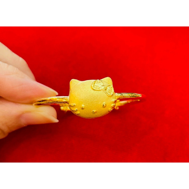 儿童金手镯 | 14K 真金 | 含保修卡