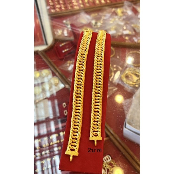 2泰铢纯金手镯 | KMDGold