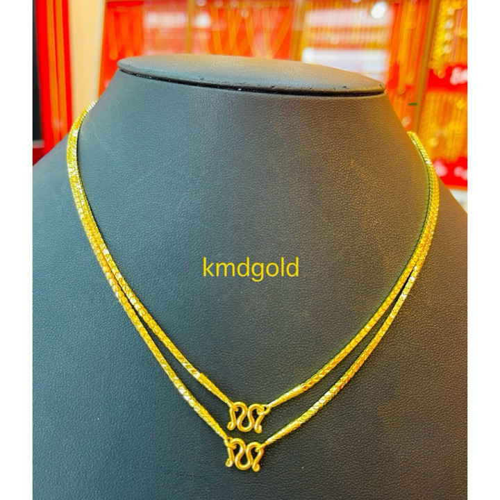 Genuine 2-Salung Gold Necklace by KMDGOLD