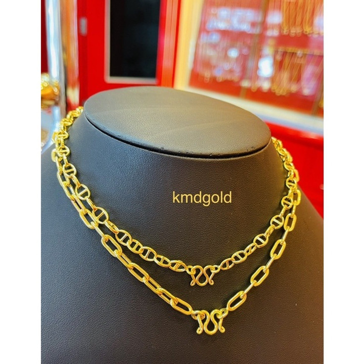 Pure 1 Baht Gold Necklace by KMDGold